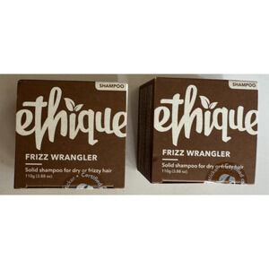 Ethique Frizz Wrangler Solid Shampoo Bar 3.88oz – Lot of 2 – New FREE SHIPPING!